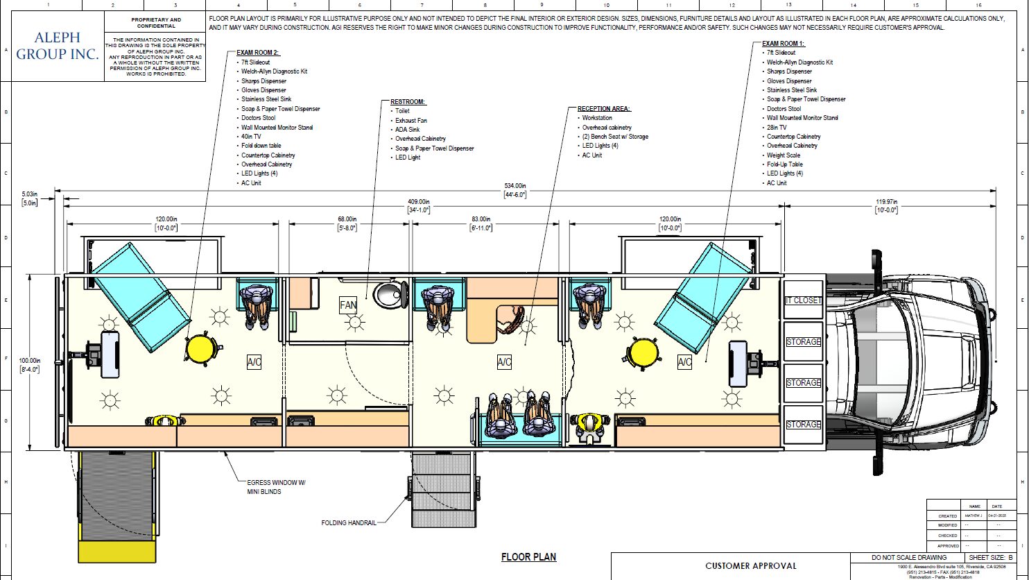 Mobile Hospital Layout Mobile Clinic Floor Plans: Avoiding Hidden Design Risks